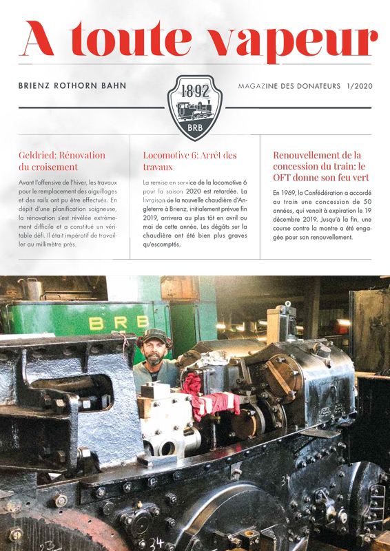 A toute vapeur 1/2020