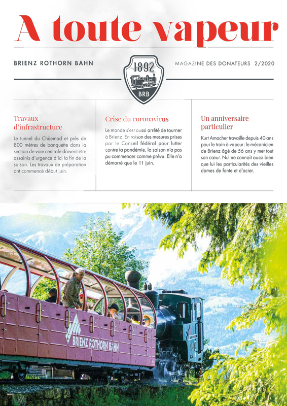 A toute vapeur 2/2020