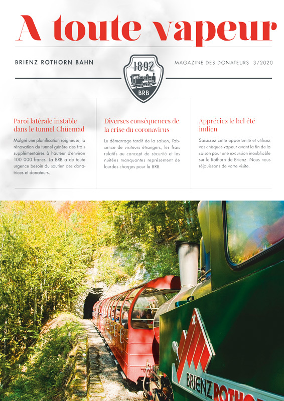 A toute vapeur 3/2020
