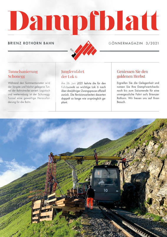 Dampfblatt 3/2021