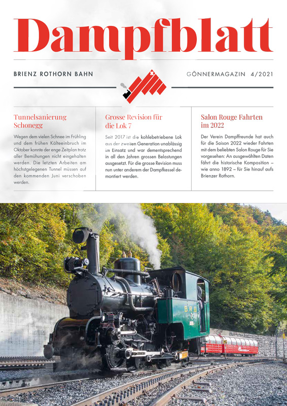 Dampfblatt 4/2021