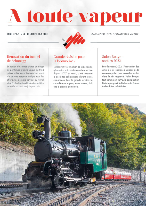 A toute vapeur 4/2021