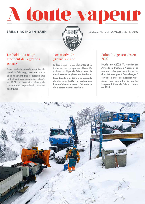 A toute vapeur 1/2022