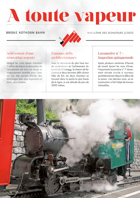 A toute vapeur 2/2022