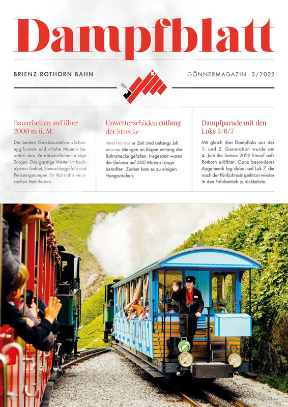 Dampfblatt 3/2022