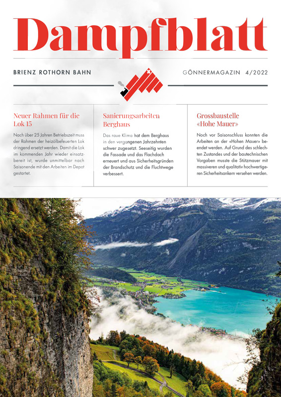 Dampfblatt 4/2022