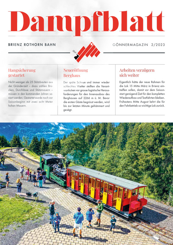 Dampfblatt 2/2023