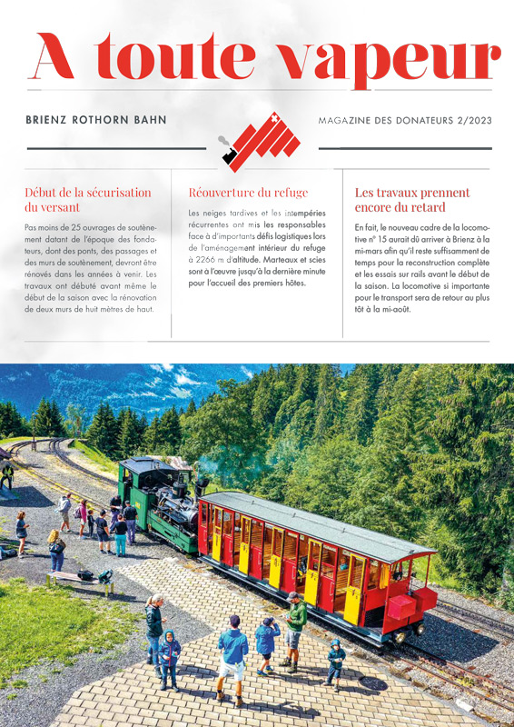 A toute vapeur 2/2023