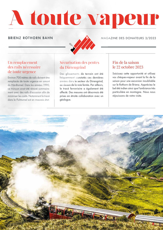 A toute vapeur 3/2023