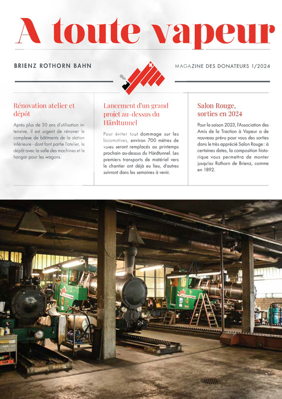 A toute vapeur 1/2024
