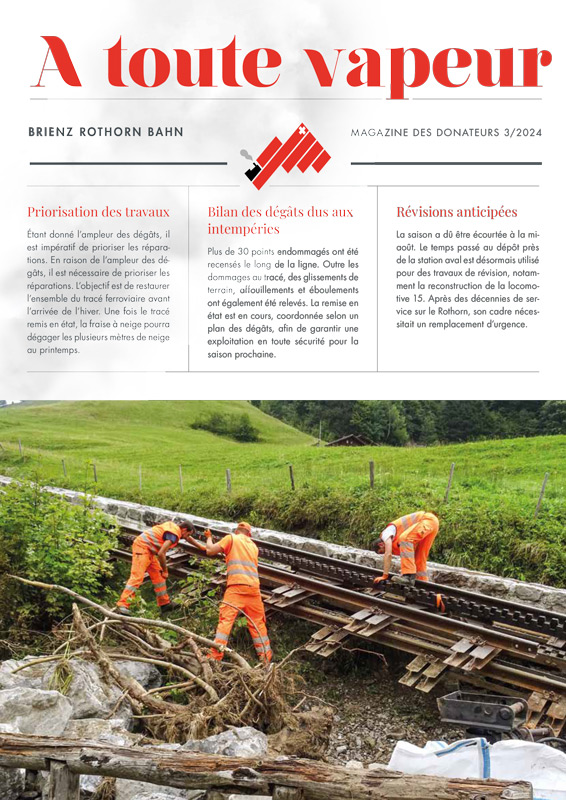 A toute vapeur 3/2024