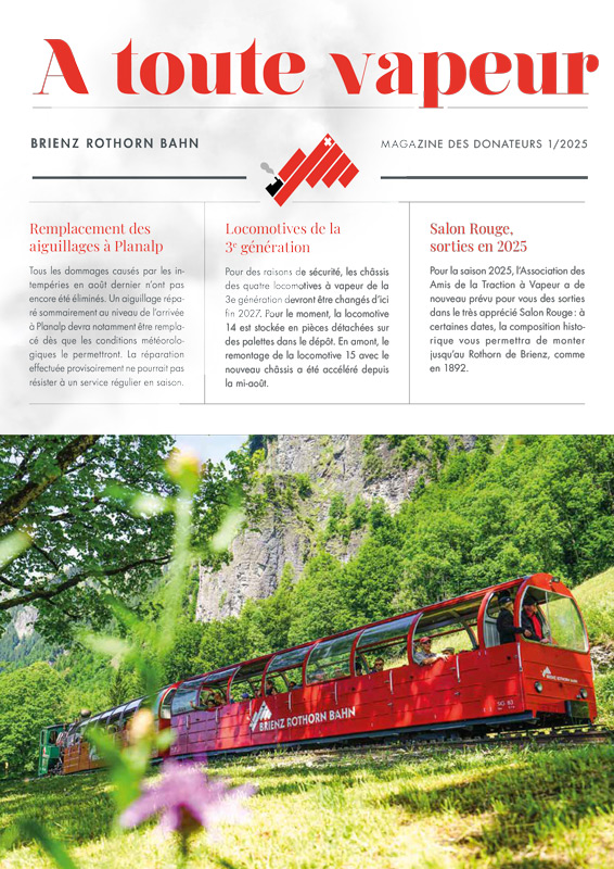 A toute vapeur 1/2025