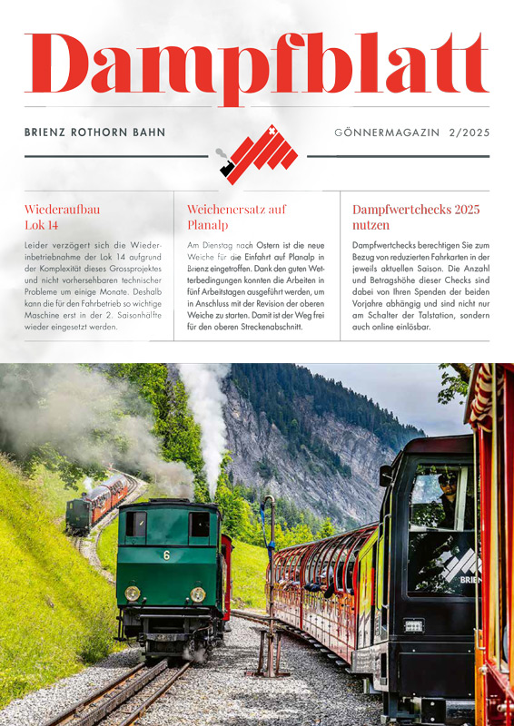 Dampfblatt 2/2025