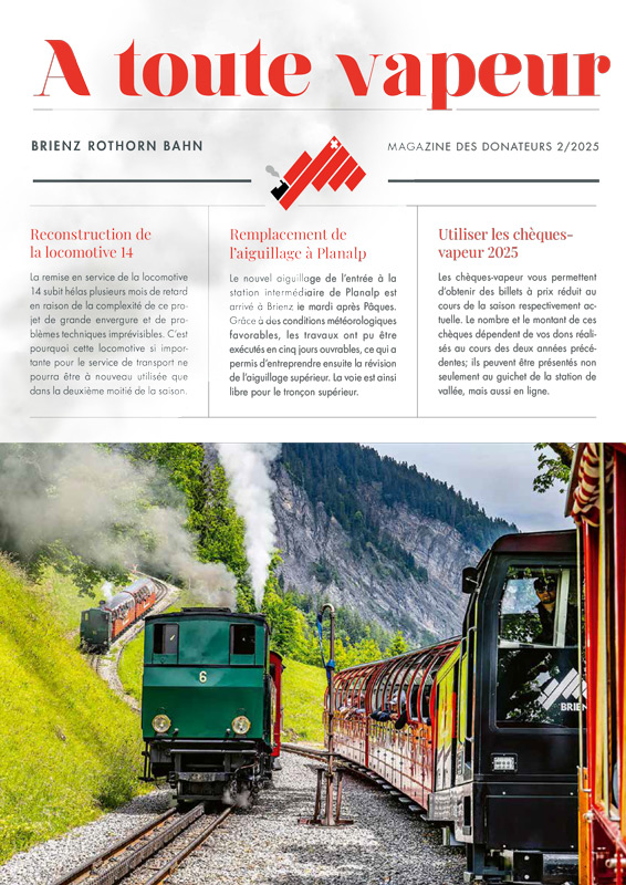 A toute vapeur 2/2025