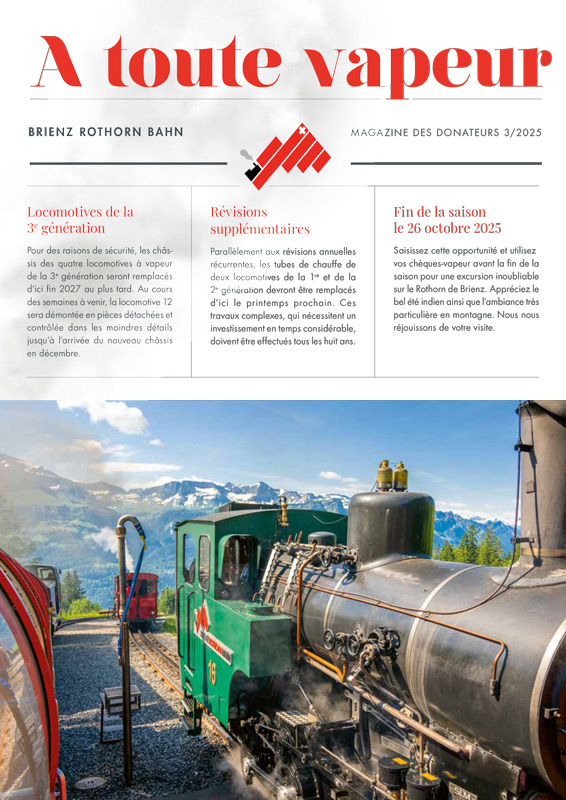 A toute vapeur 3/2025